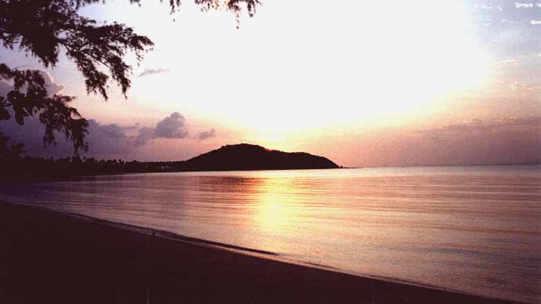 Sonnenuntergang auf Ko Samui